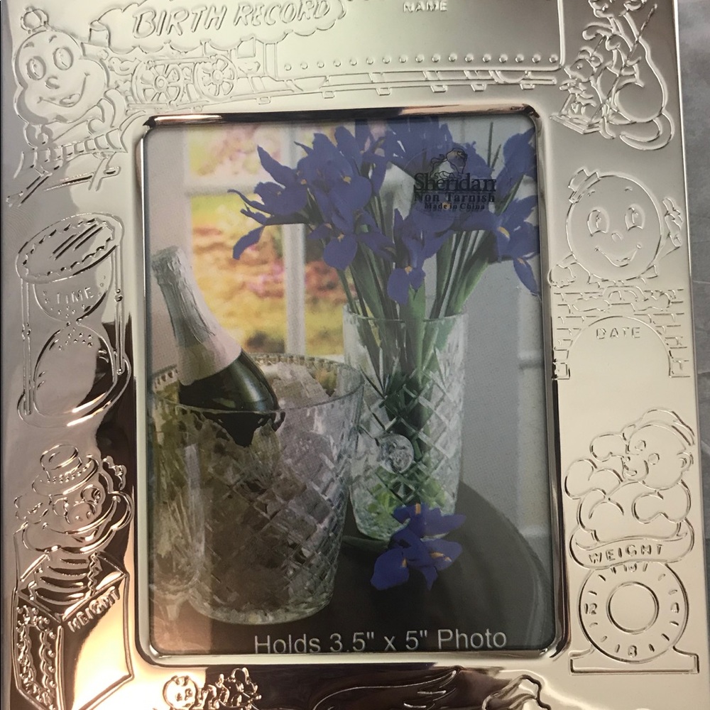 Baby picture frame